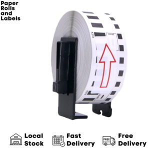 Compatible DK-22210 Continuous Paper Label Roll 29mmx30.48m