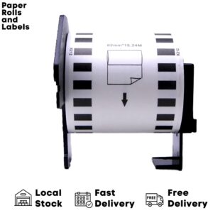 Compatible DK-22212 Continuous Film Tape Label 62mmx15.24m